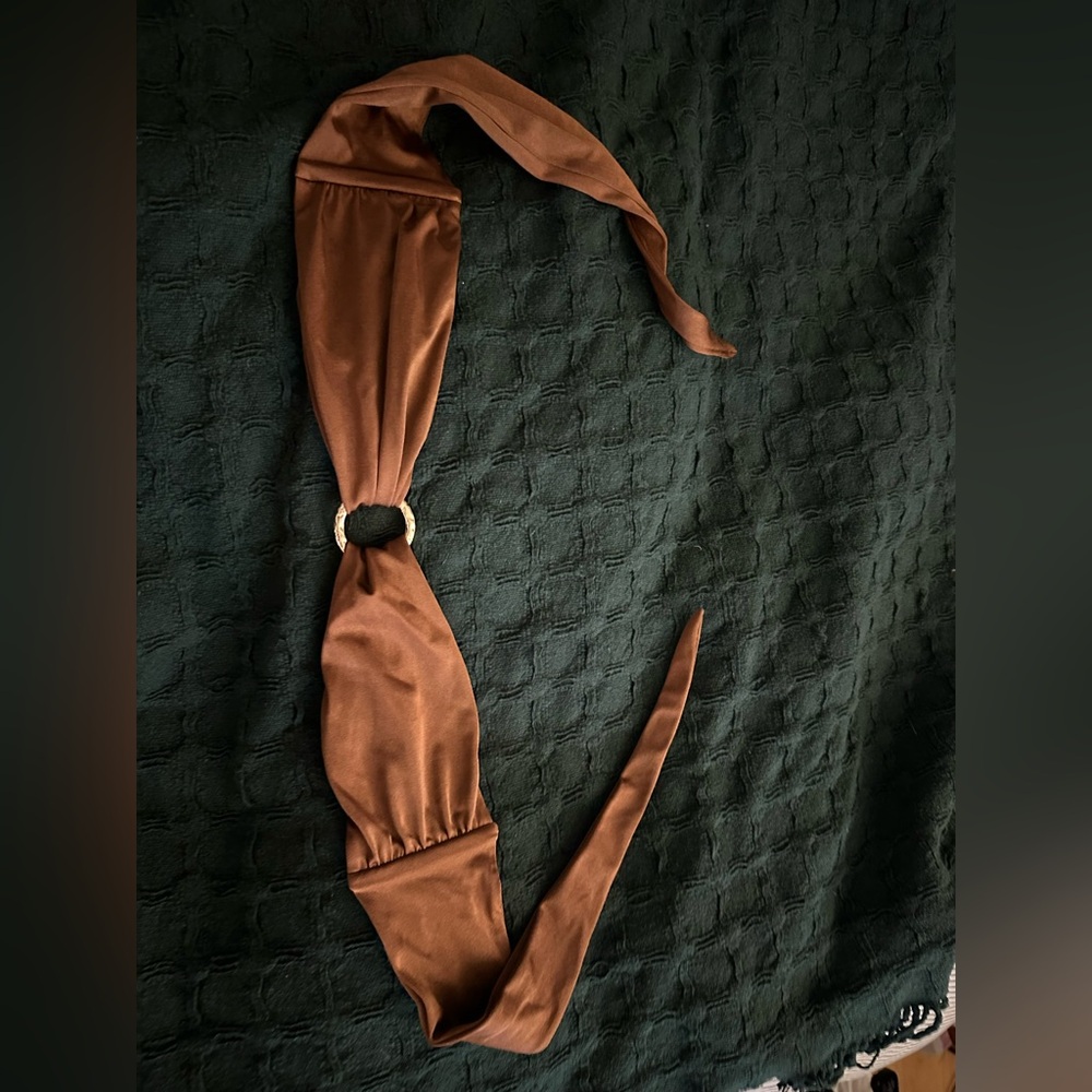 Sommer swim brown bikini bandeau top